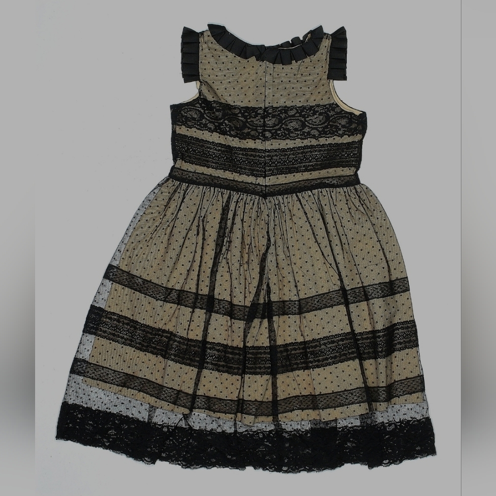 Chasing fireflies black nude lace dress 6 14 - Picture 10 of 10
